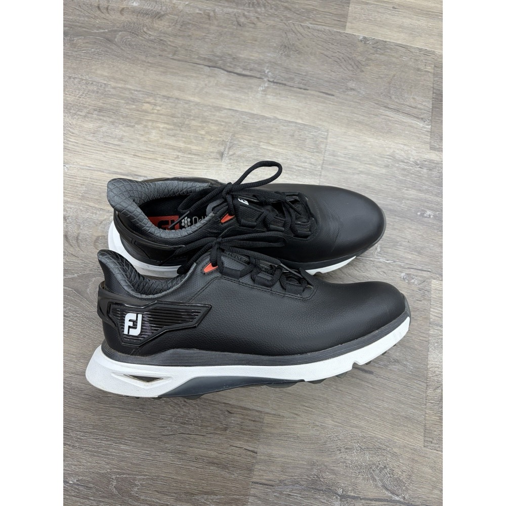 Footjoy Pro Slx Men's Size 8 Golf Shoes Spikeless Black Ortholite X25 EUC
